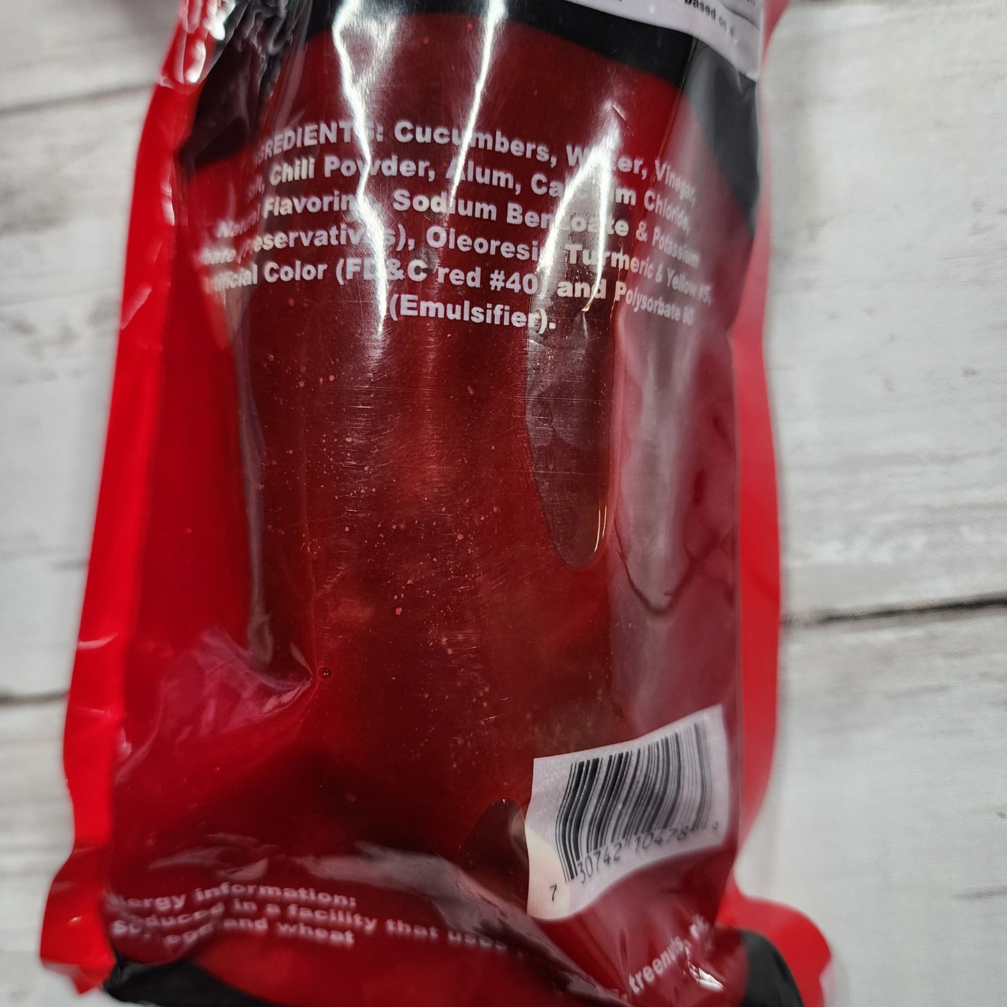 Alamo Candy Flavored Dill Pickles; Chamoy, Cherry, Jalapeno, Plain Dill