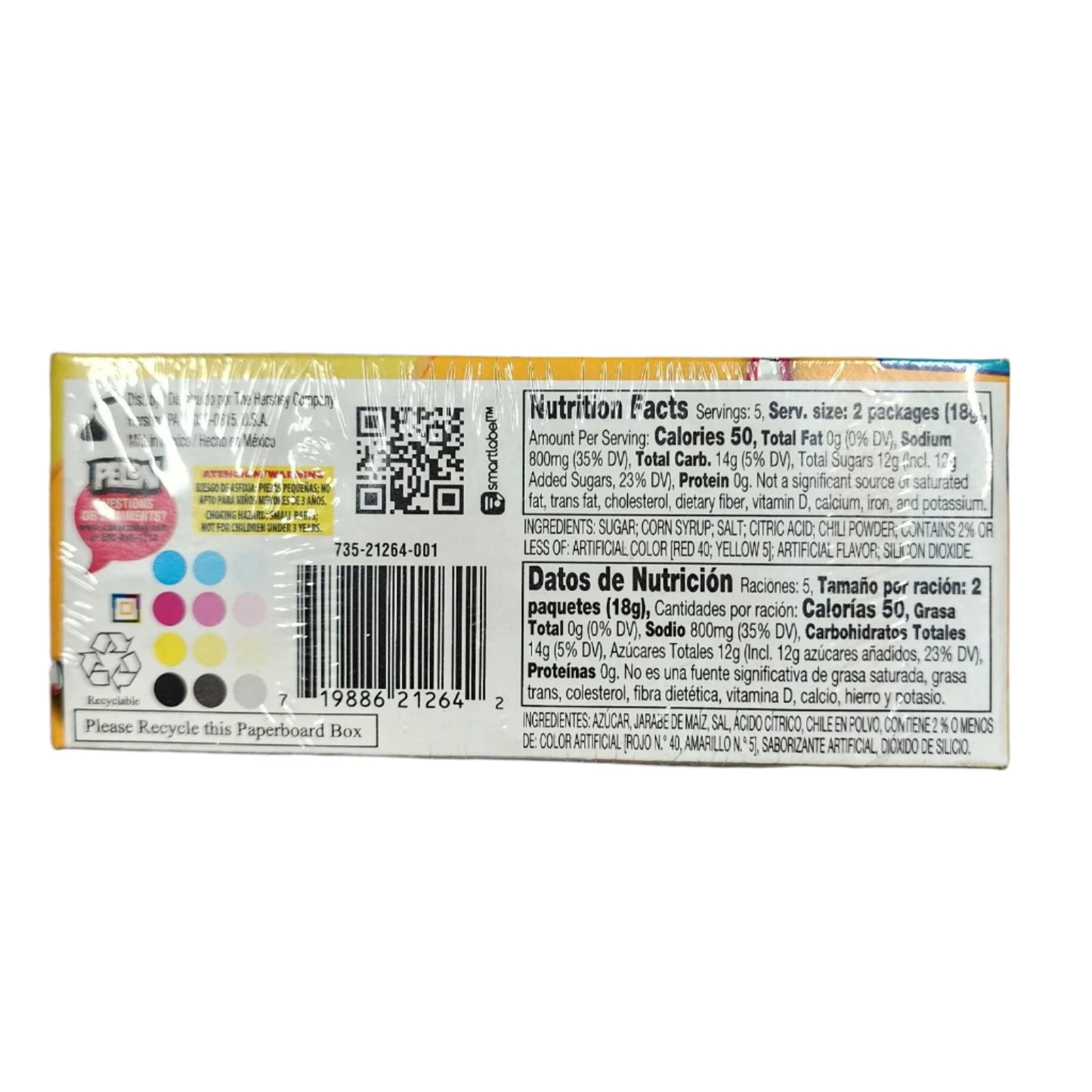 PELONETA Del Puesto Sabor a Mango 10-.31oz(9g) Mini - 3 Pack - New