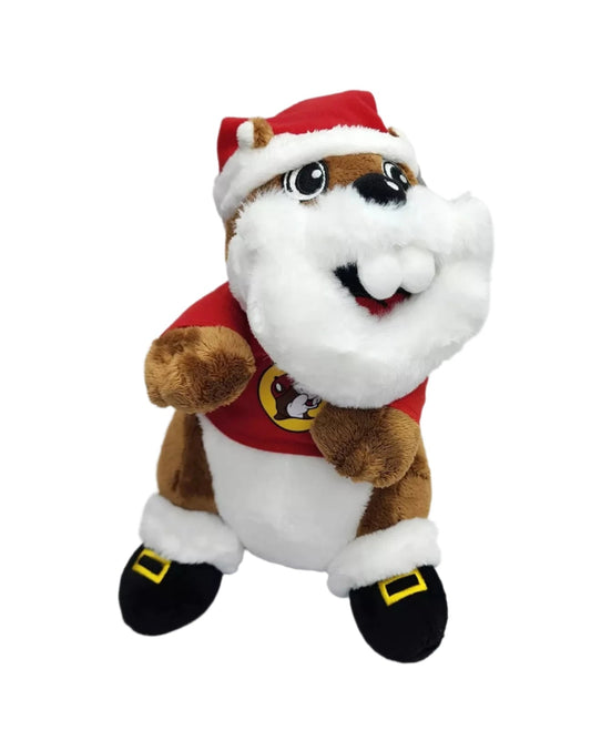 2024 Buc - ee's Christmas Santa Beaver 11" Plush - New - LonestarGoodies
