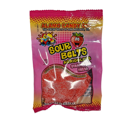 1.5oz Sour Belts Agridulces Strawberry Fresa 2 Pack