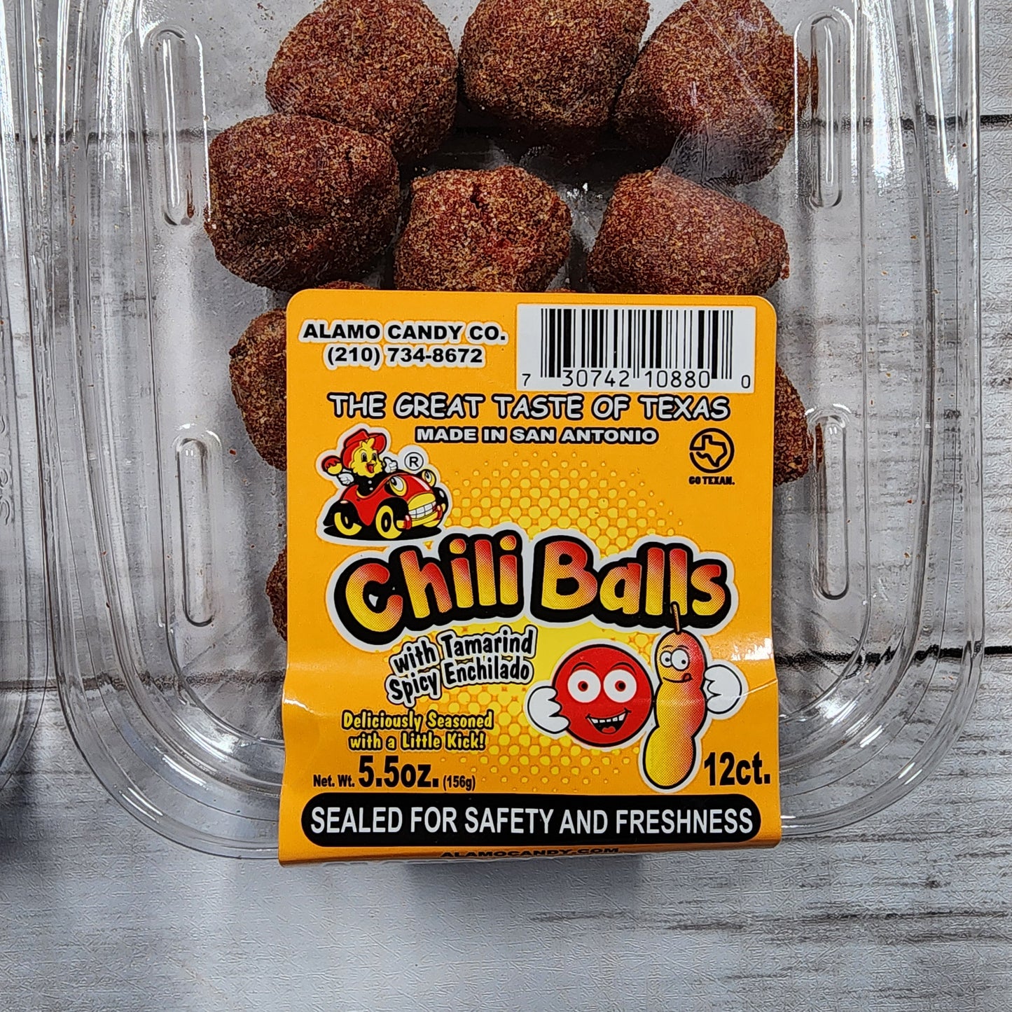 Chili Balls with Tamarind Spicy Enchilado 5.5oz(2 Pack) -  Alamo Candy Co