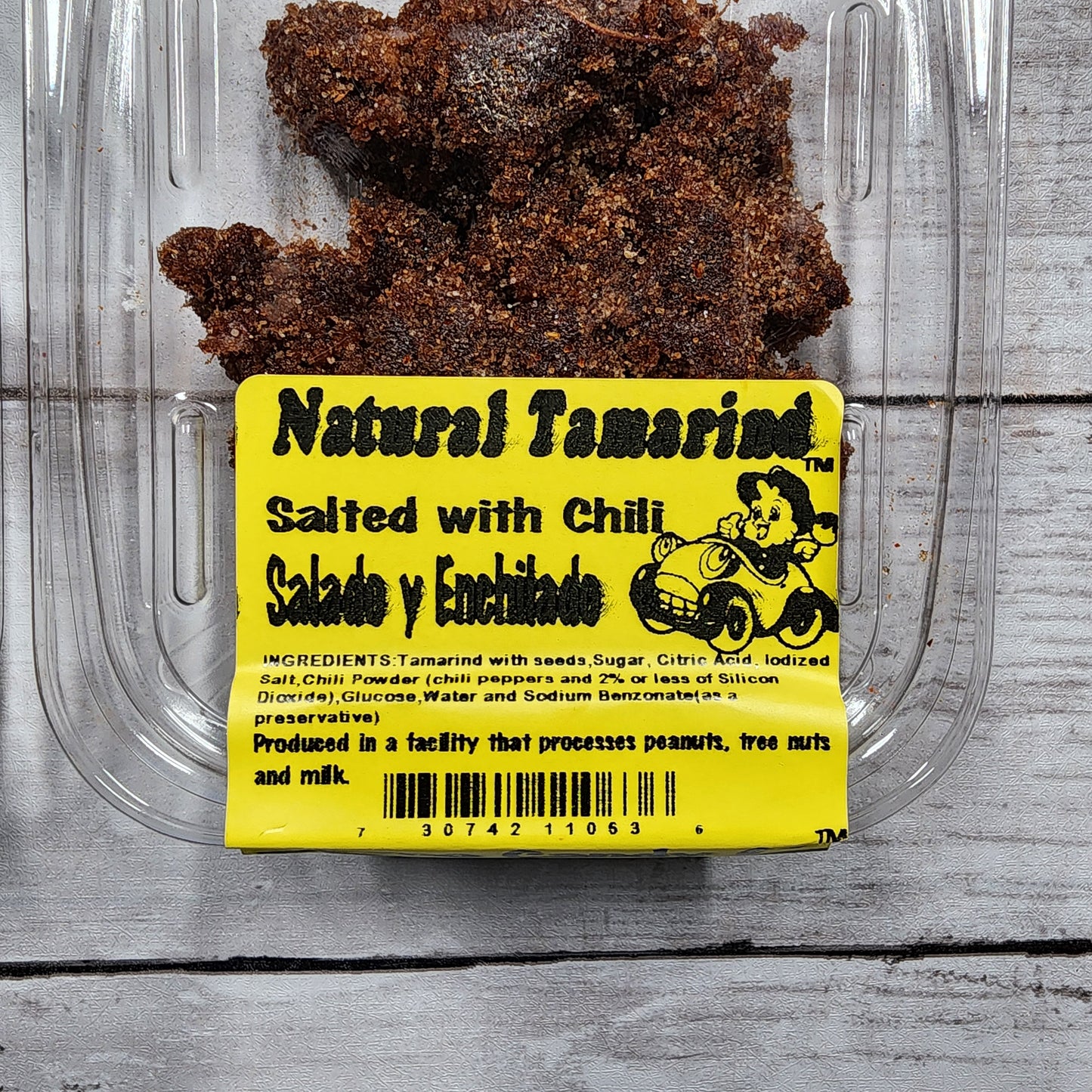 Natural Tamarind Salted with Chili 6oz(2 Pack) - Alamo Candy Co