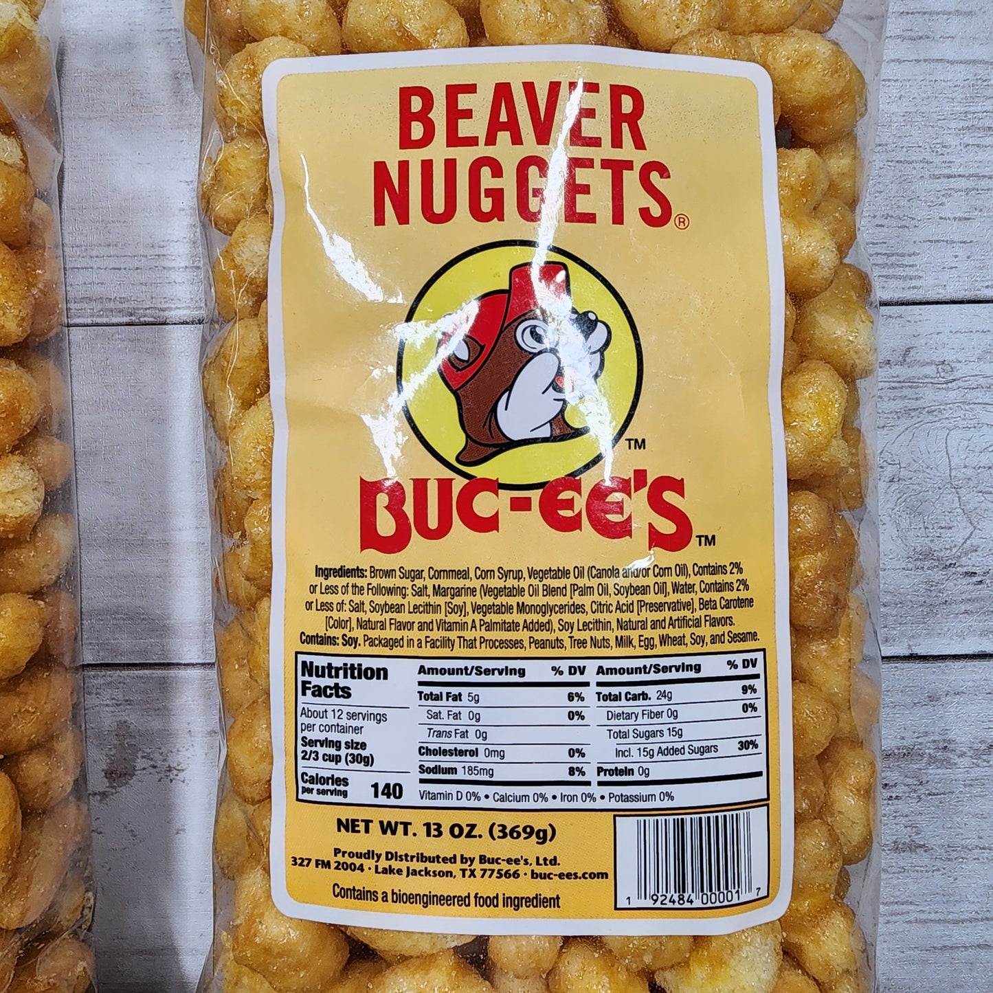 13oz Buc-ees Beaver Nuggets 2 Pack