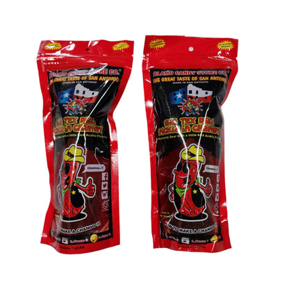 Big Tex Dill Pickle in Chamoy – Alamo Candy Co. | Spicy & Sour Snack Made in San Antonio
