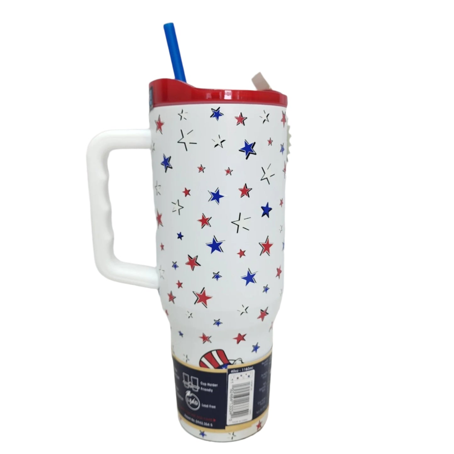 2025 Buc-ee's 4th of July Tumbler 40oz 32oz Glow Patriotic Cup NEW