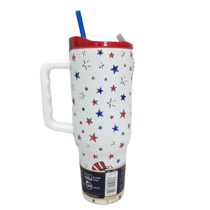 2025 Buc-ee's 4th of July Tumbler 40oz 32oz Glow Patriotic Cup NEW