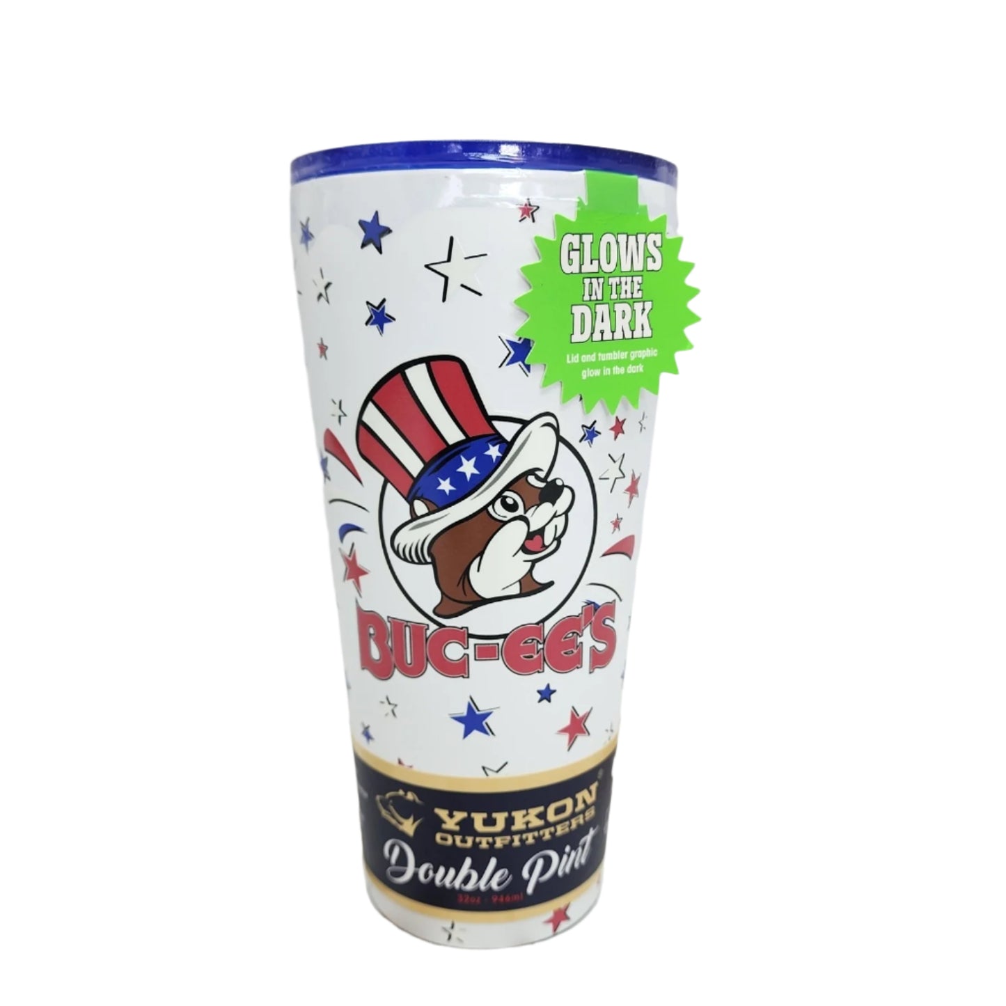 2025 Buc-ee's 4th of July Tumbler 40oz 32oz Glow Patriotic Cup NEW