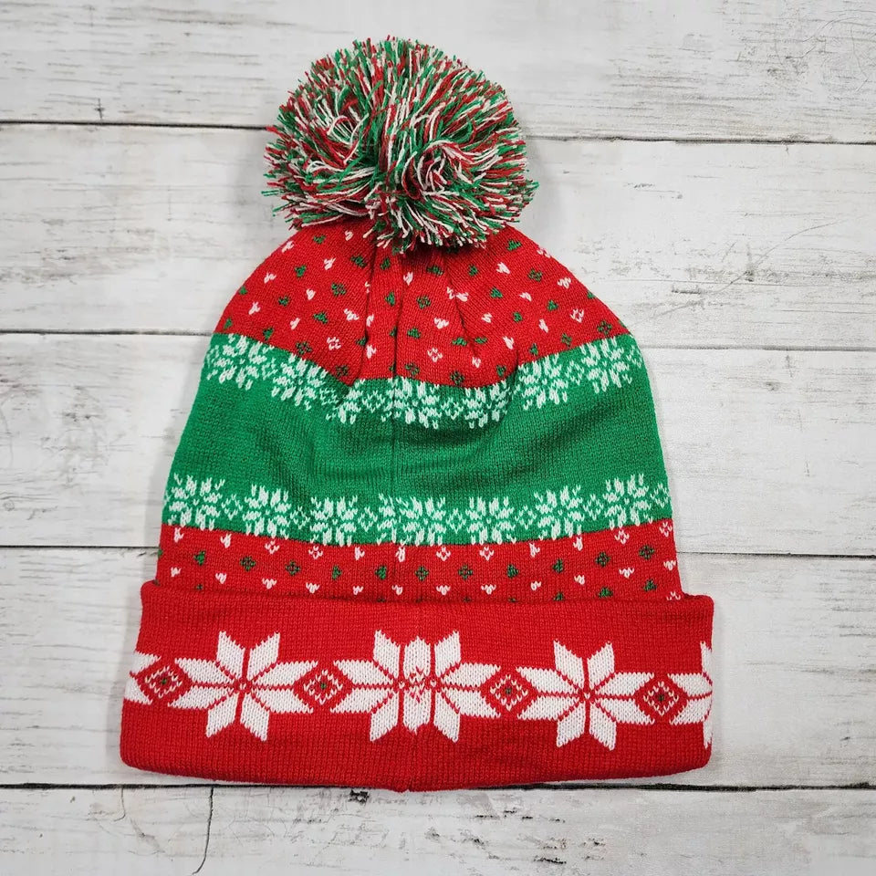 2024 Buc-ee's Christmas Beanie Red Green White