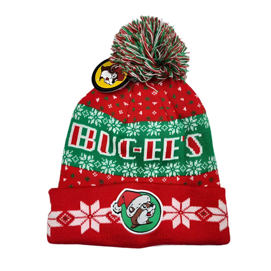 2024 Buc-ee's Christmas Beanie Red Green White