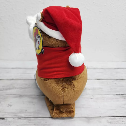 2024 Buc-ee's Christmas Santa Beaver 11" Plush - New