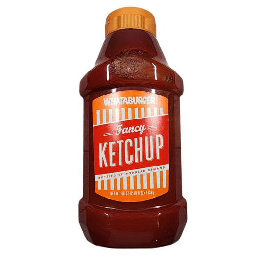 Whataburger Fancy Ketchup – 40oz Texas - Size Bottle - LonestarGoodies